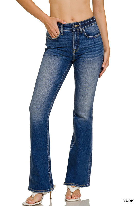 Dark Wash Bootcut Denim
