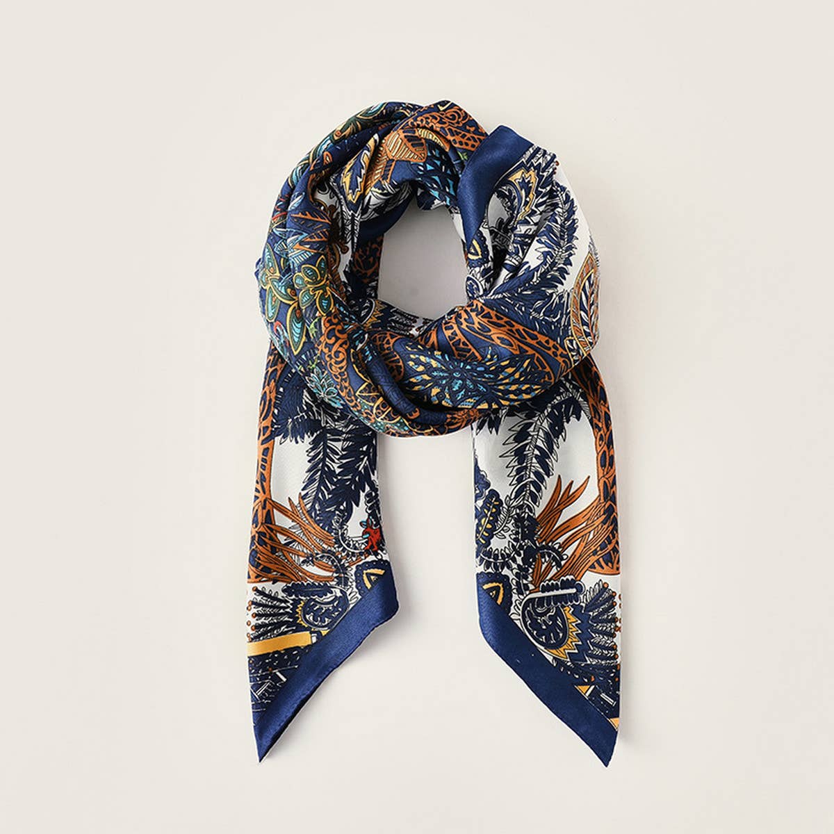 Vintage French Print Scarf - 2 Colors
