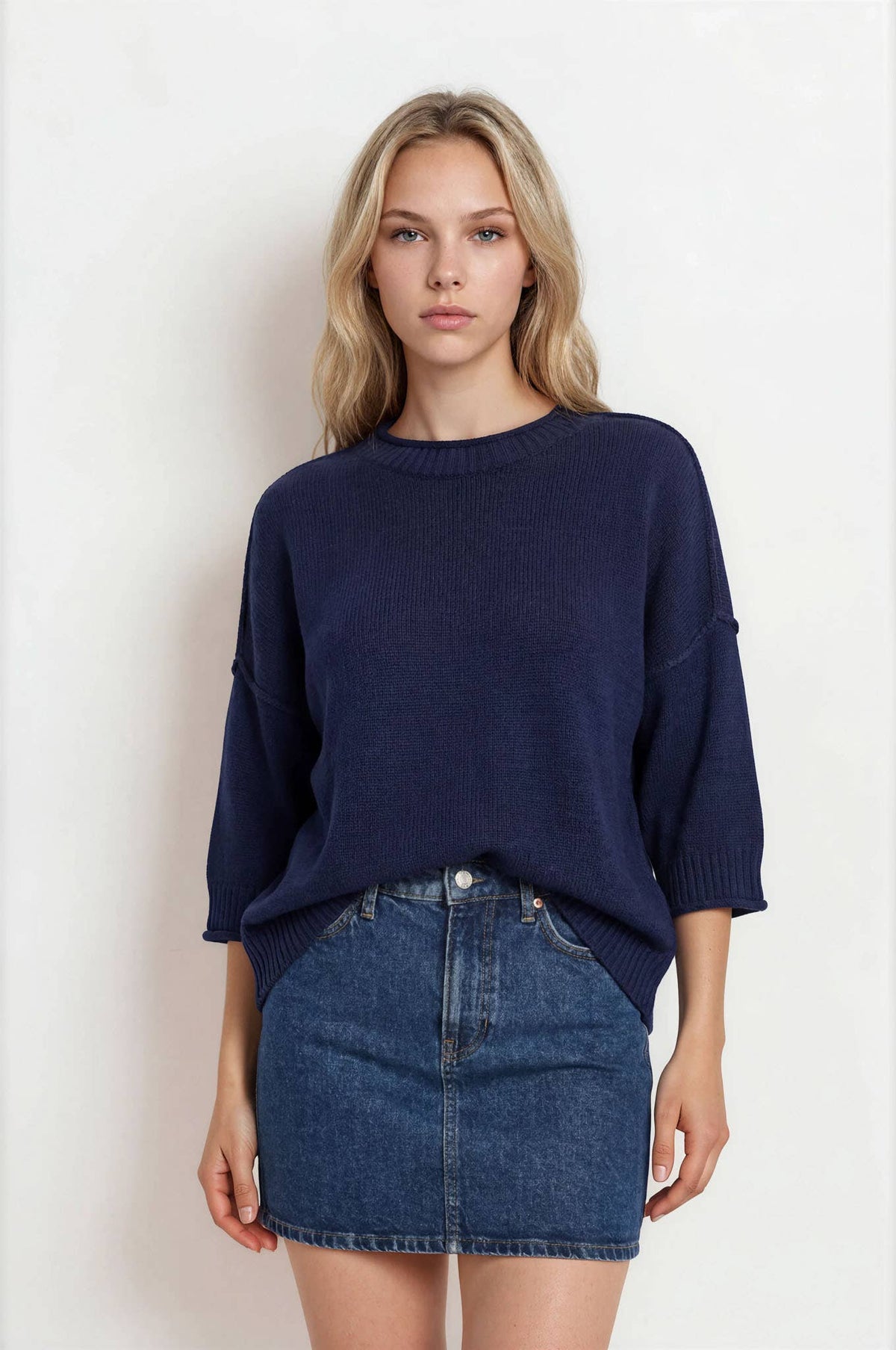 Exposed Seam Sweater - 3 Colors