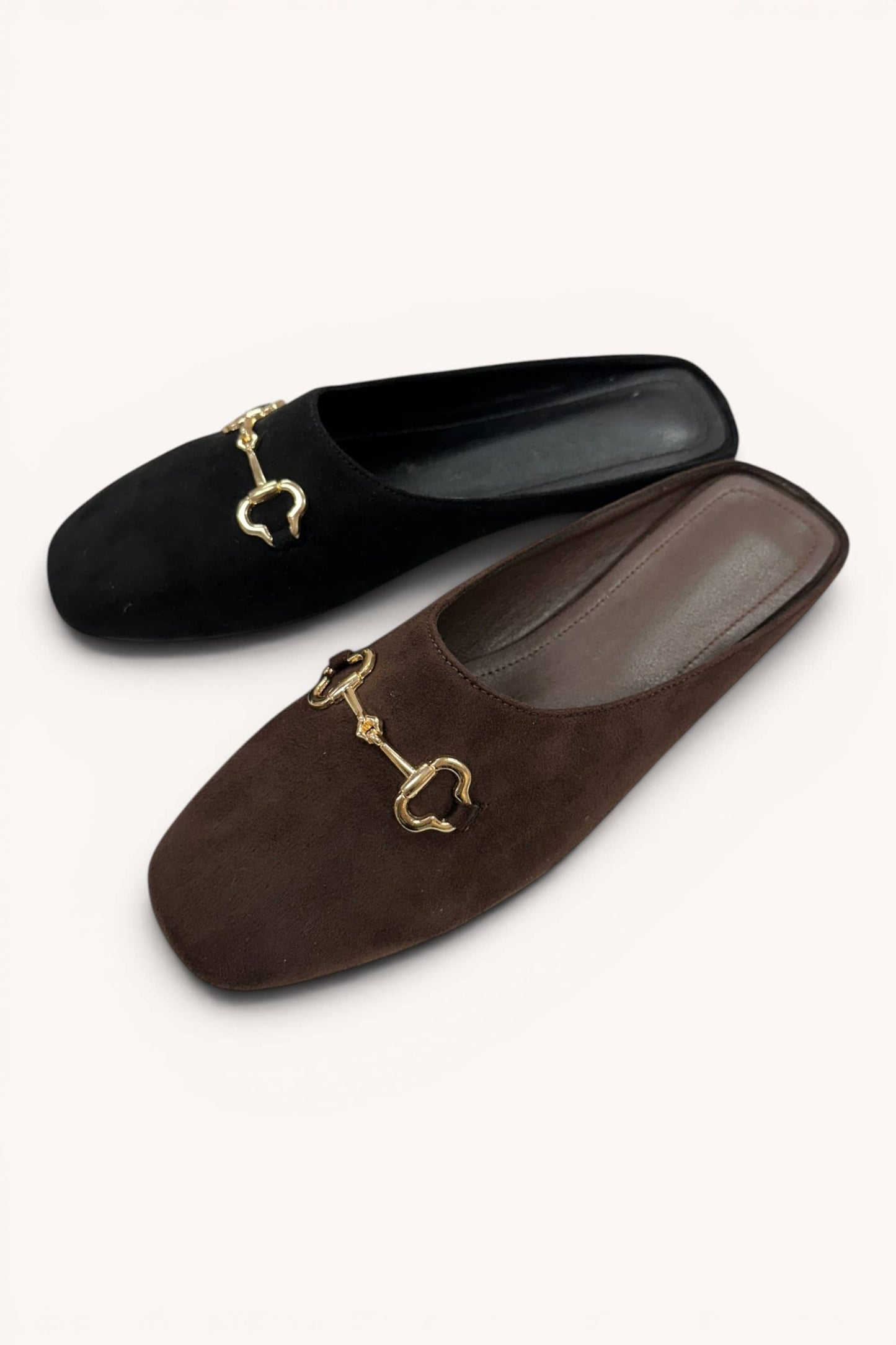 Horsebit Mule Flat - Chocolate
