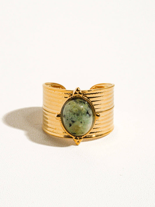 Stone Bold Adjustable Ring