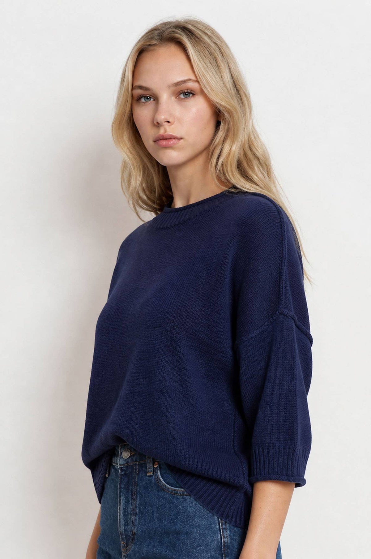 Exposed Seam Sweater - 3 Colors