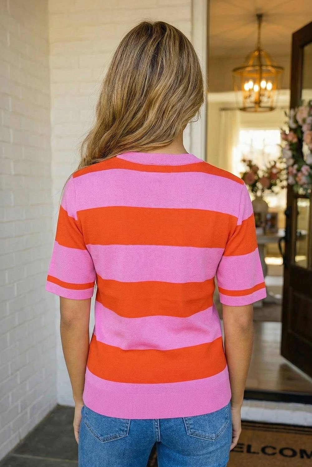 LAS Striped Tee