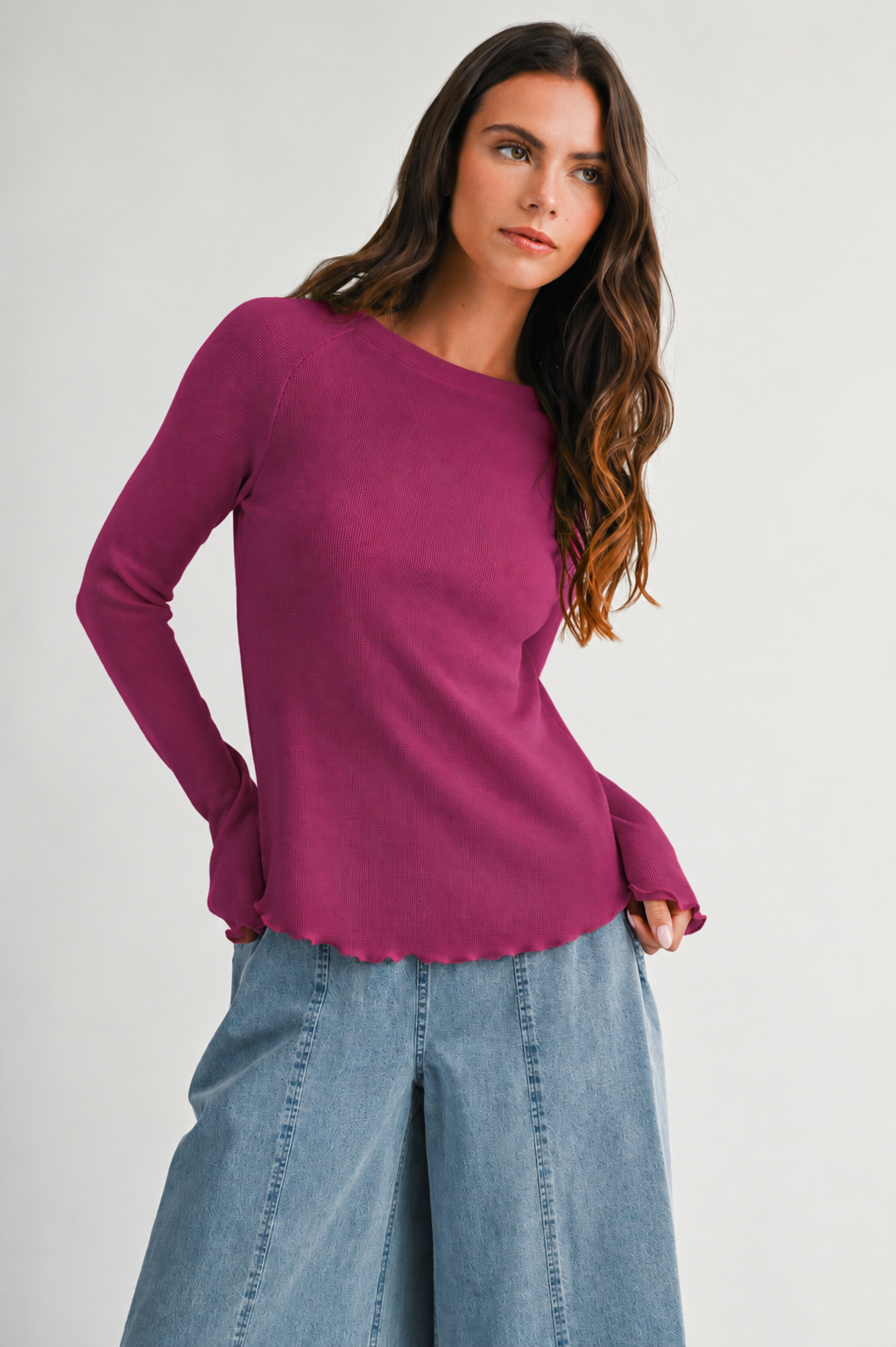 Lettuce Edge Thermal Top - 2 Colors
