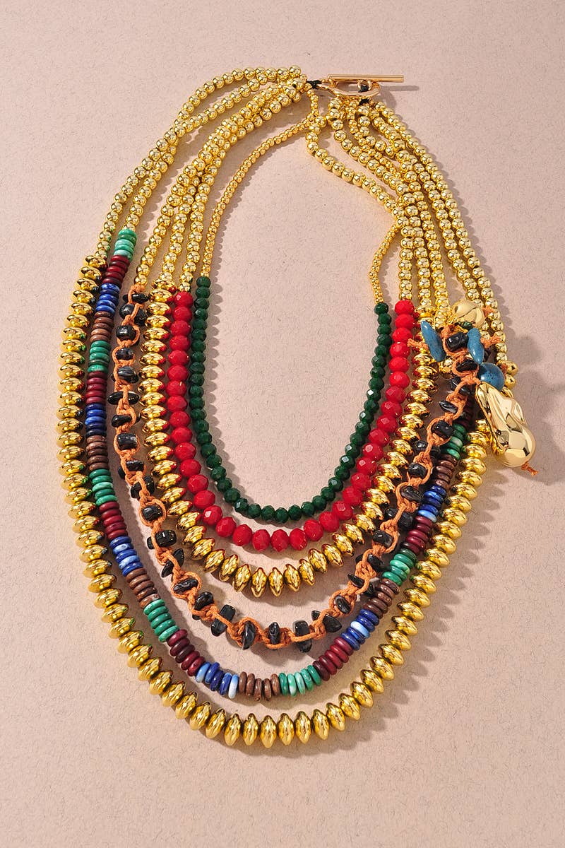 Wild Child Multi Strand Necklace