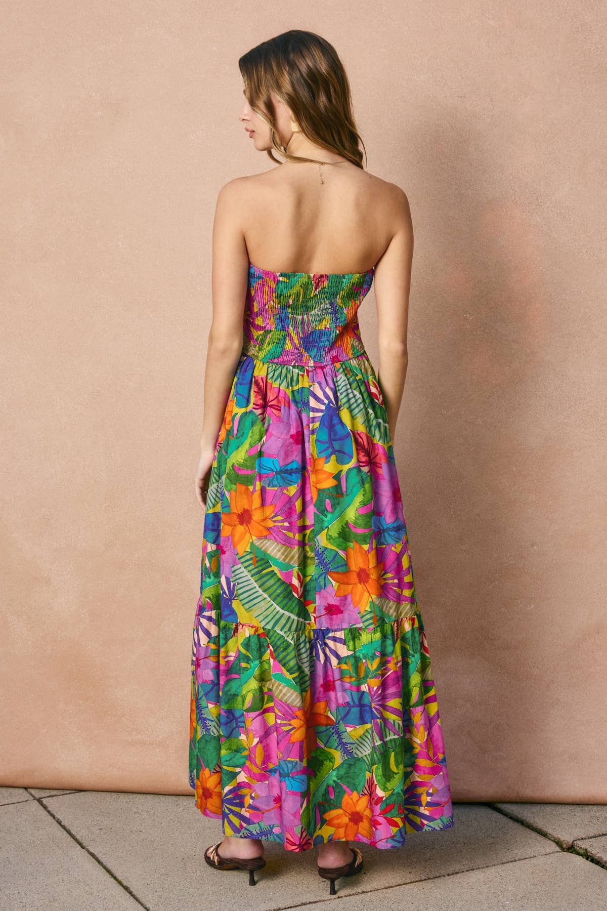 Botanica Smocked Tube Dress