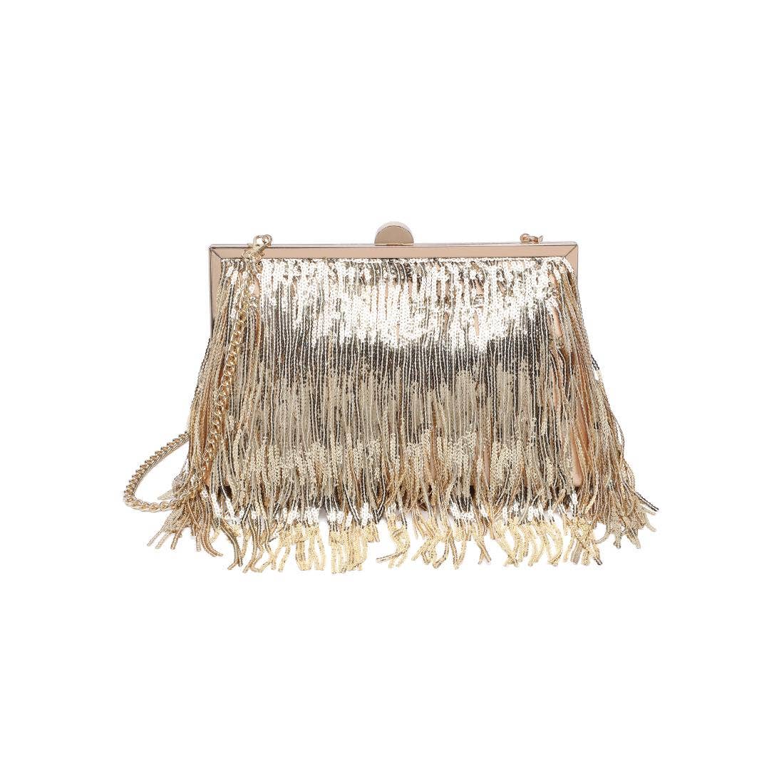 Celestia Evening Bag: Gold