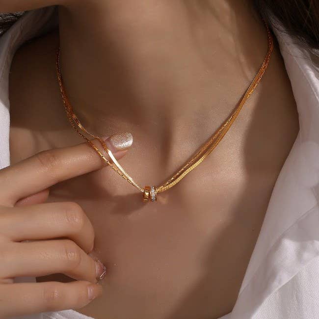 Circle Back Necklace