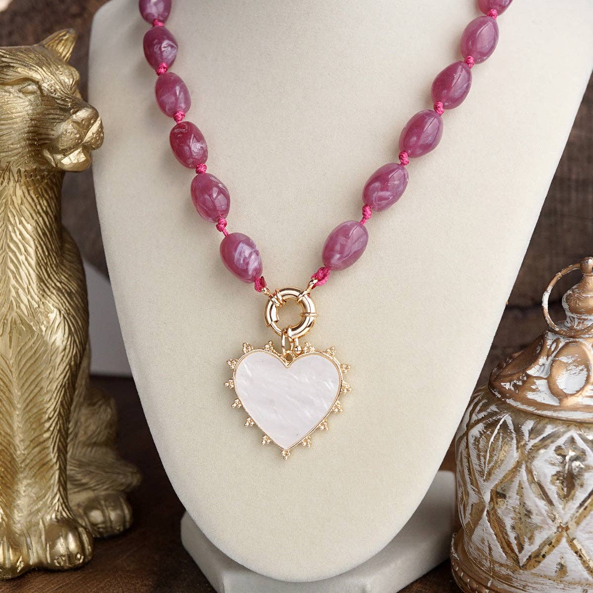 Amour Knot Necklace - 2 Colors