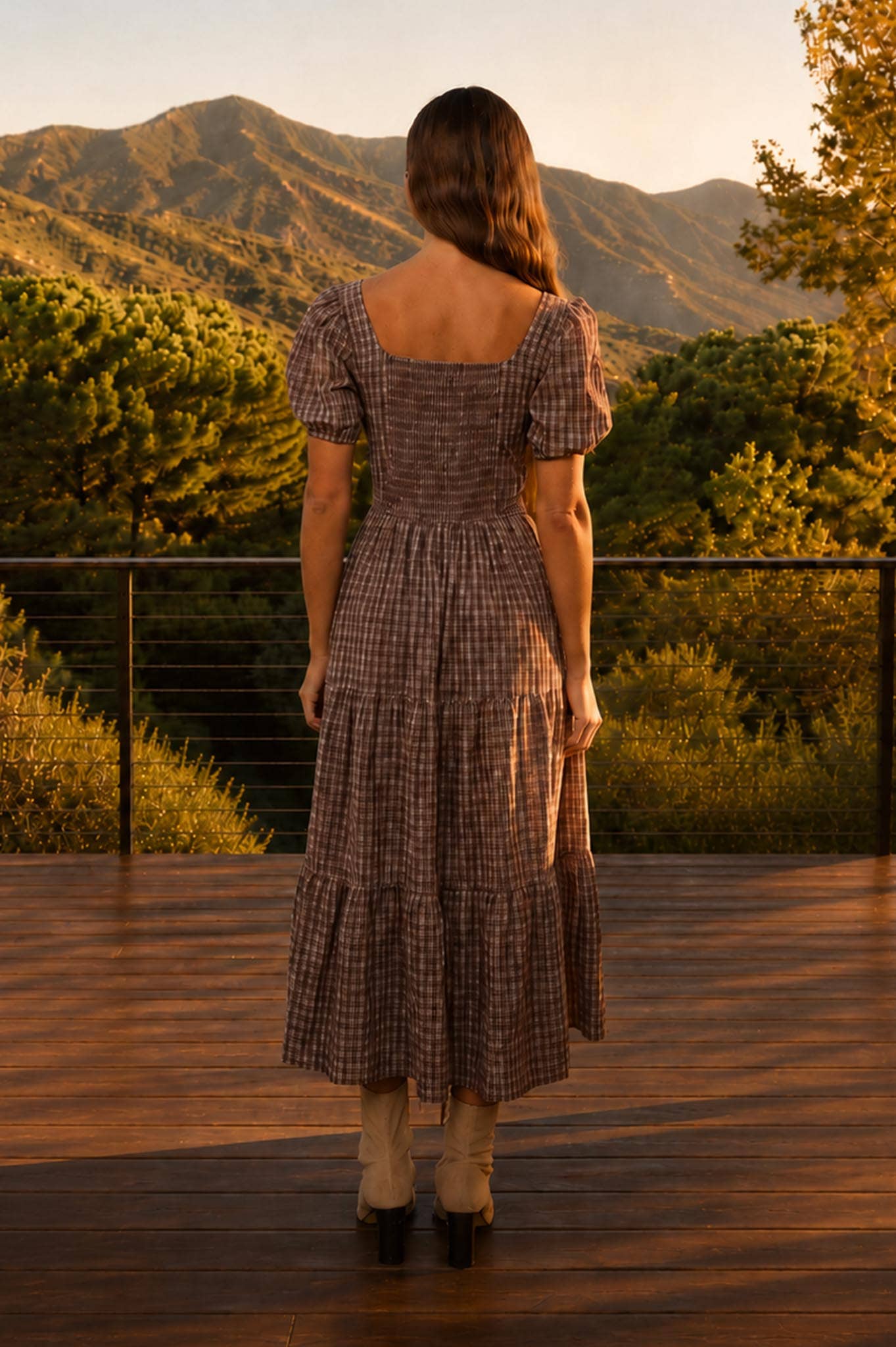 Ingall Plaid Dress