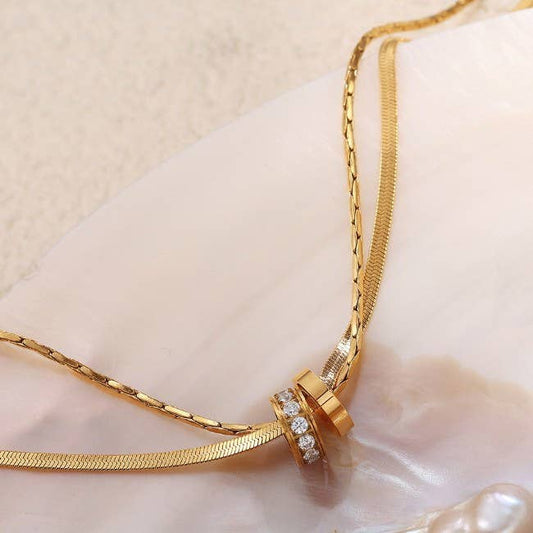 Circle Back Necklace