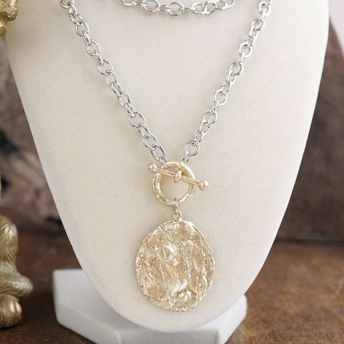 Layered Coin Necklace