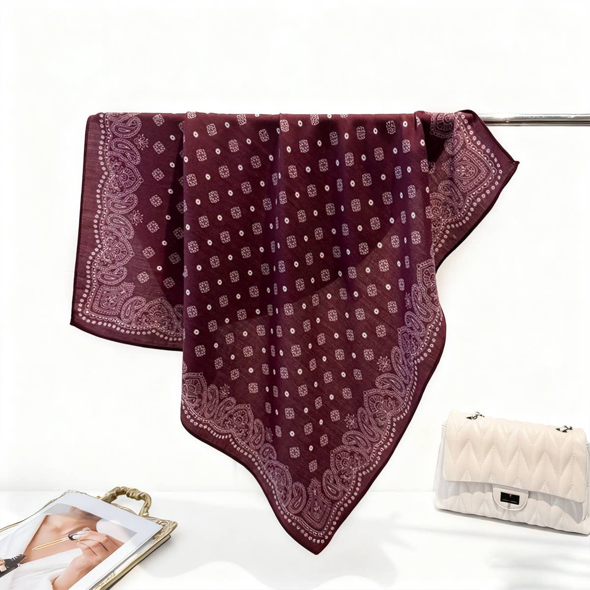 Paisley Bandana Scarf
