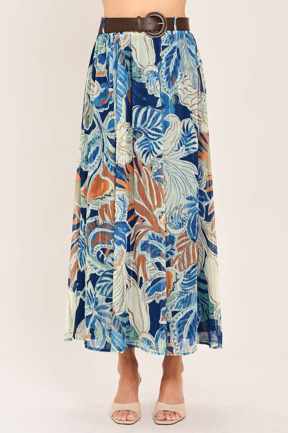 Barbados Belted Skirt