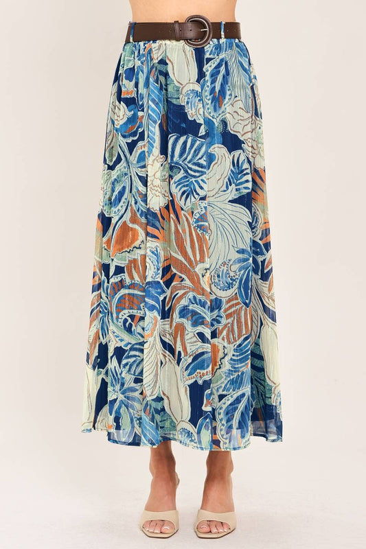 Barbados Belted Skirt