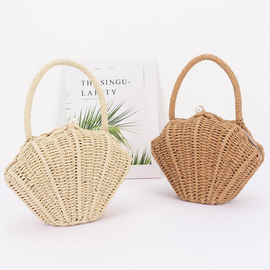 Handmade Bamboo Clutch - 2 Colors