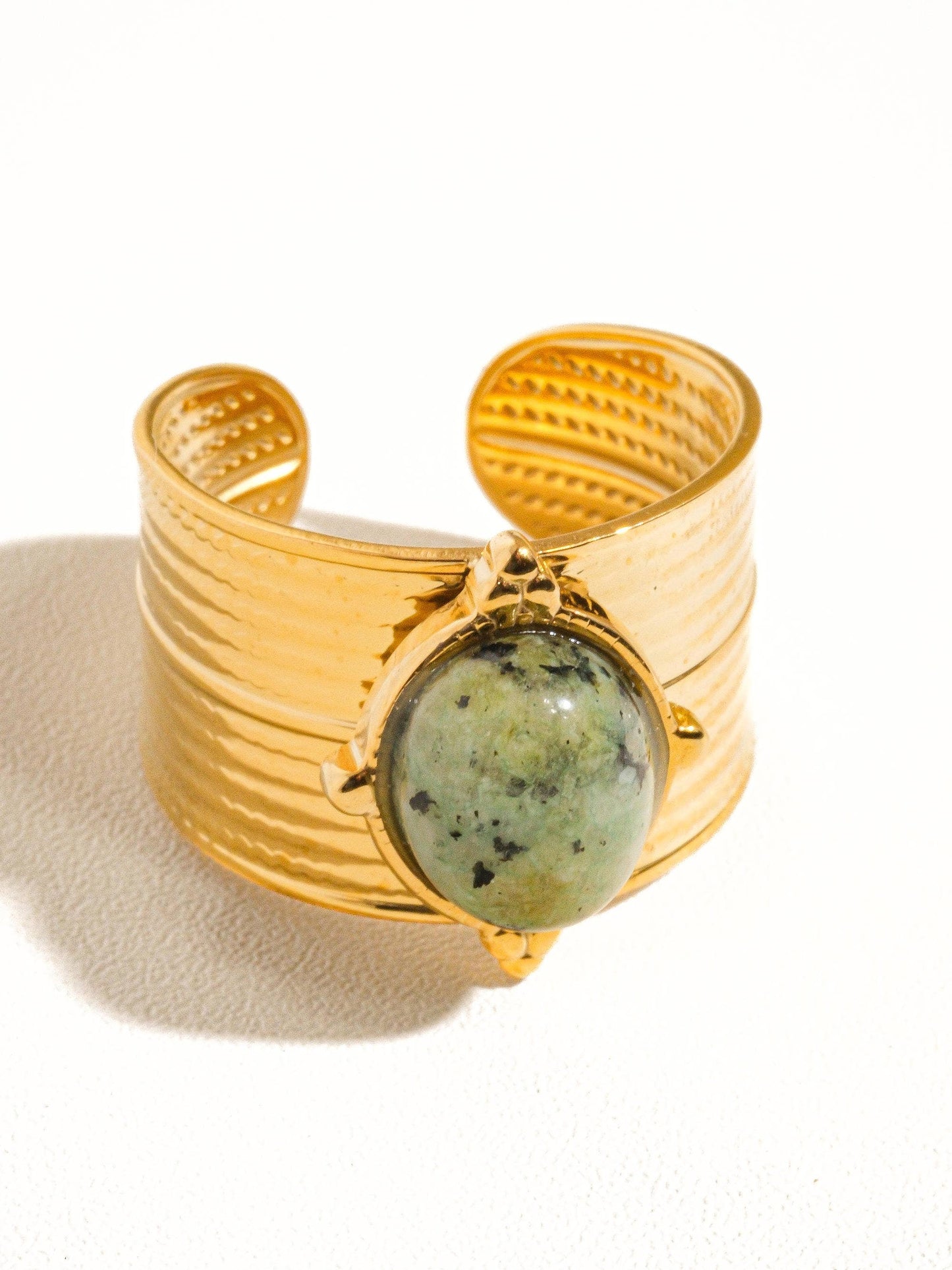 Stone Bold Adjustable Ring