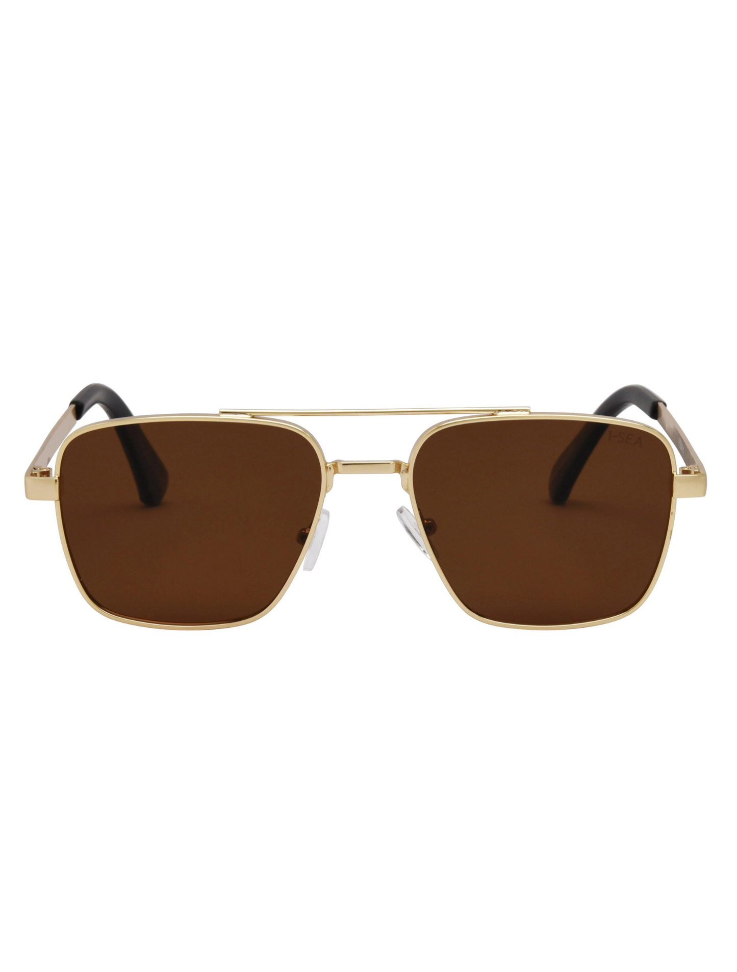 Brooks Sunglasses - Gold/Brown