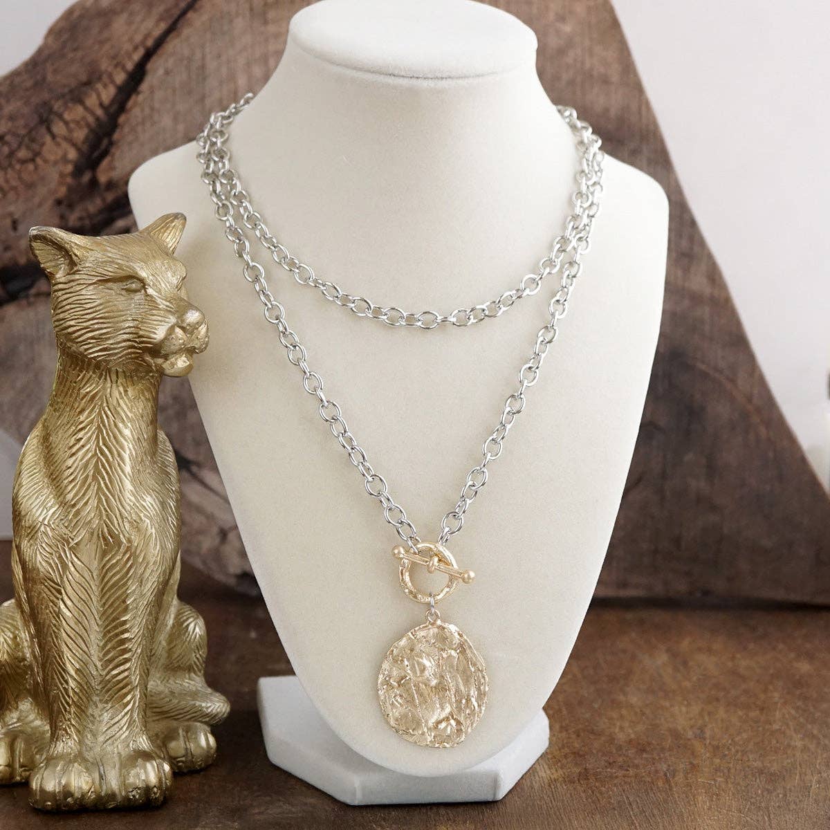 Layered Coin Necklace