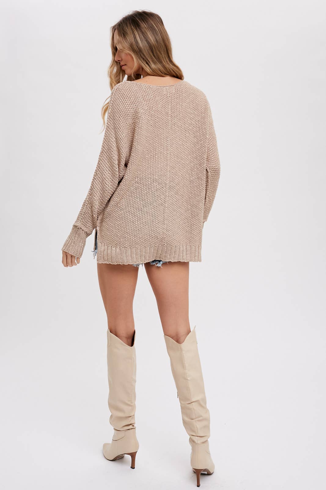Reverse Seam Sweater - 2 colors