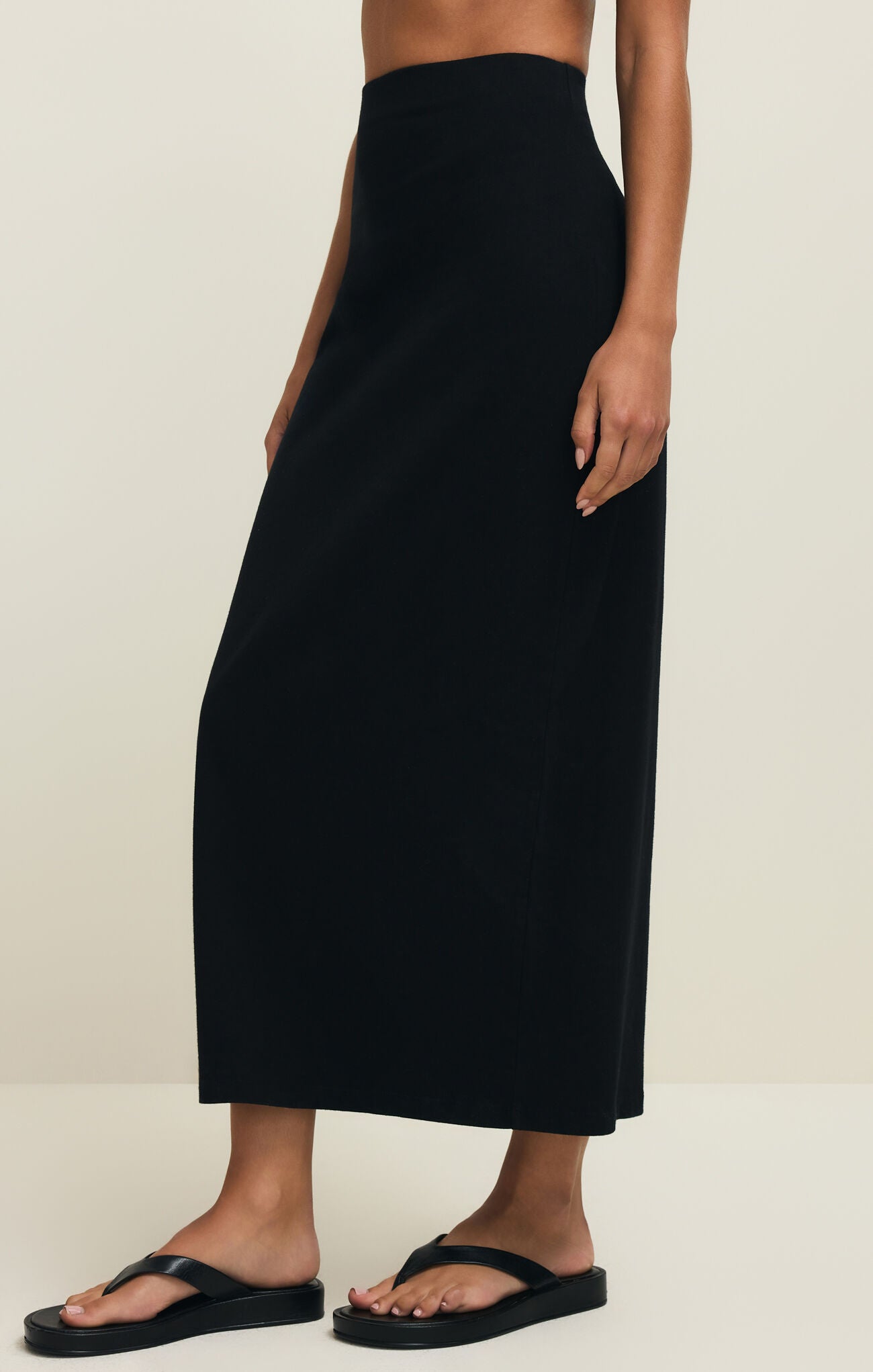 Gail Jersey  Midi Skirt