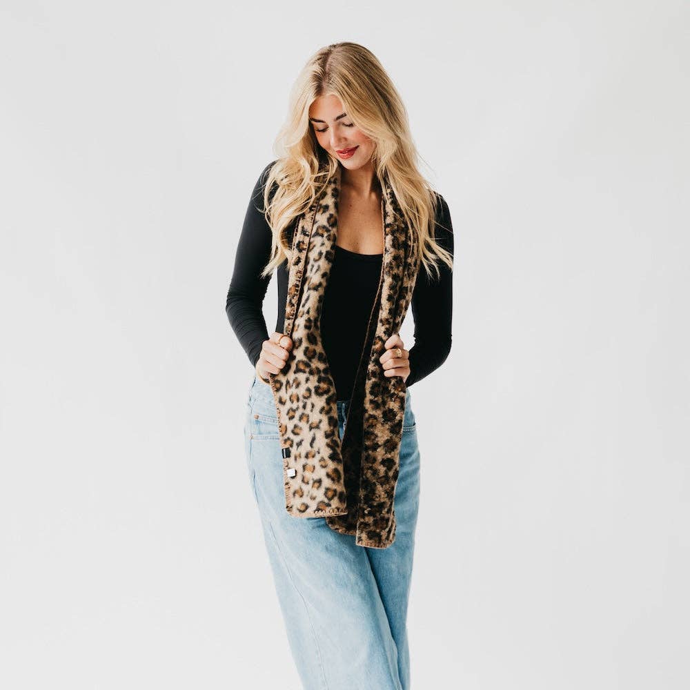 Laine Leopard Scarf - 3 Colors
