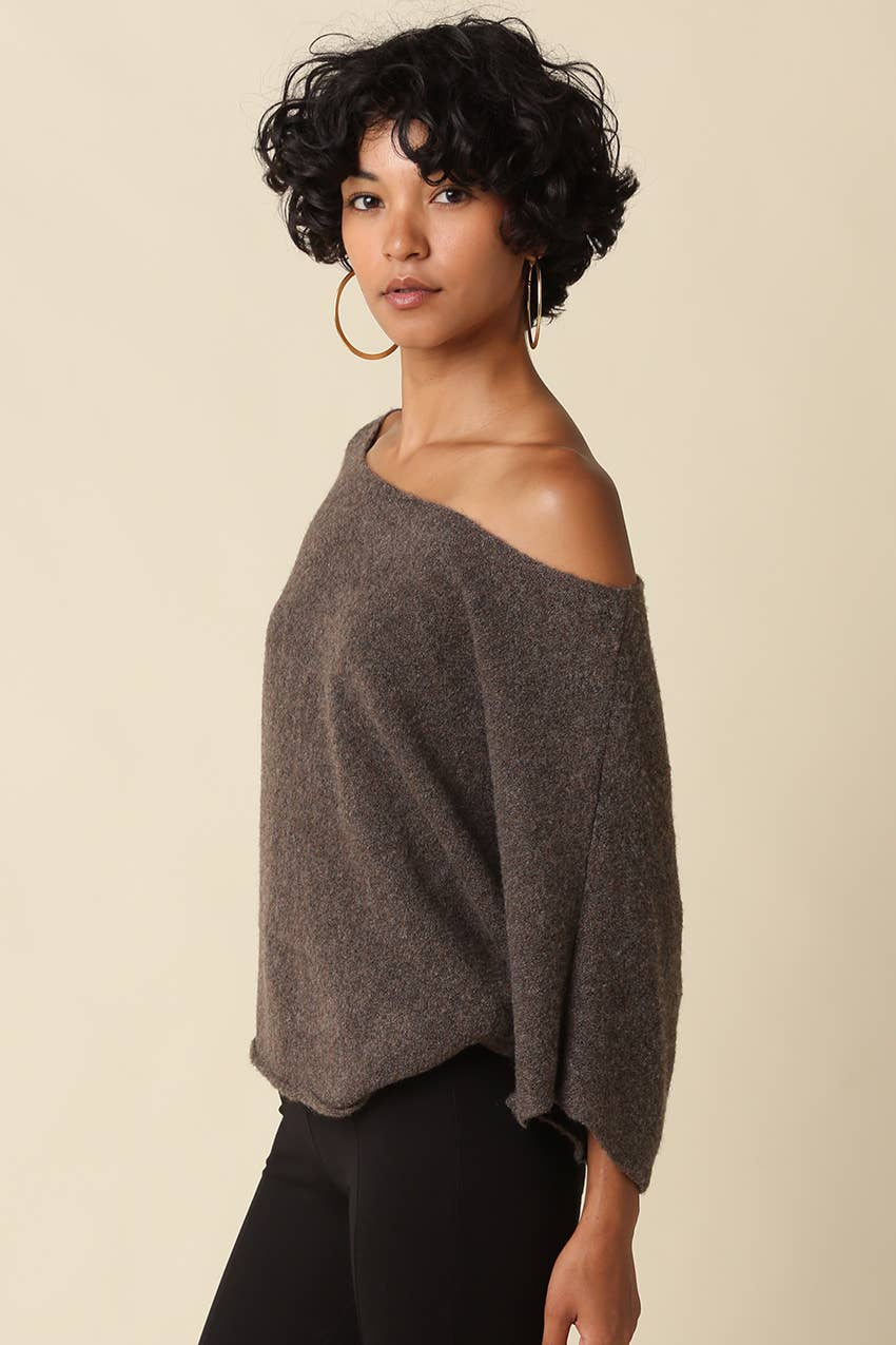 Gloria One Shoulder Knit Top