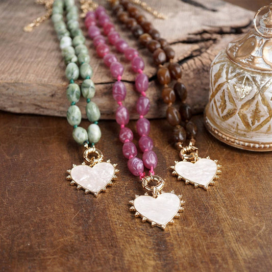 Amour Knot Necklace - 2 Colors