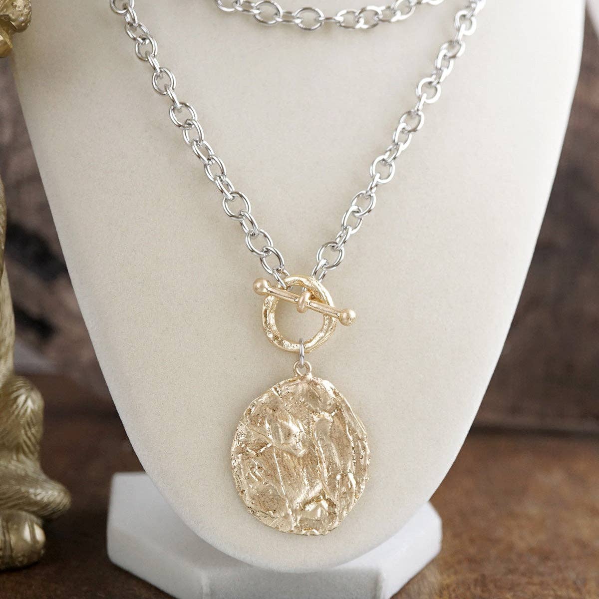Layered Coin Necklace