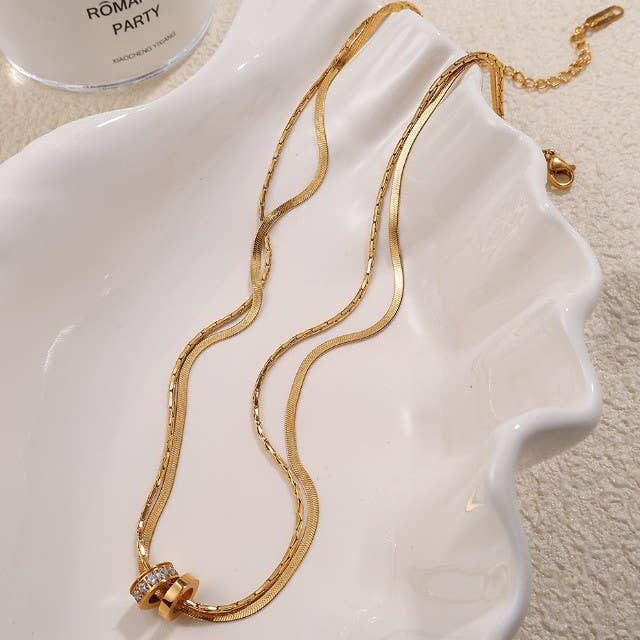 Circle Back Necklace