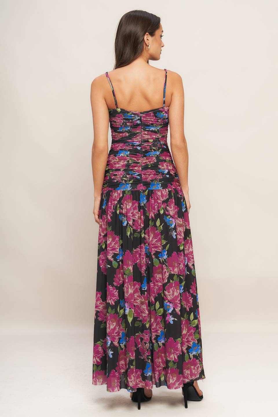 Night Garden Mesh Maxi