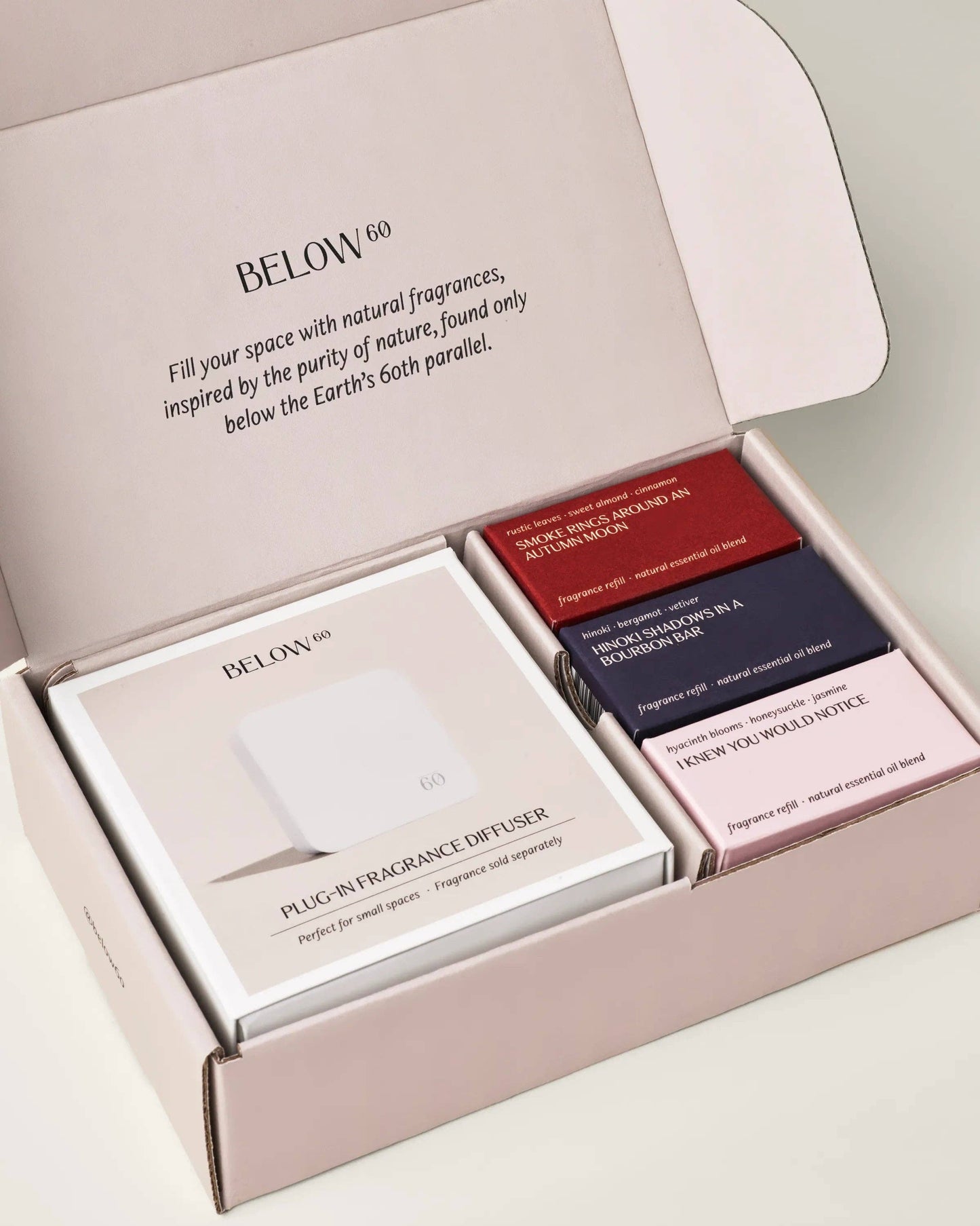 Seasonal Starter Kit (Plug-in Wall Diffuser + 3 Seasonal Scents) | Gift Set | Home Fragrances by Hilary Duff