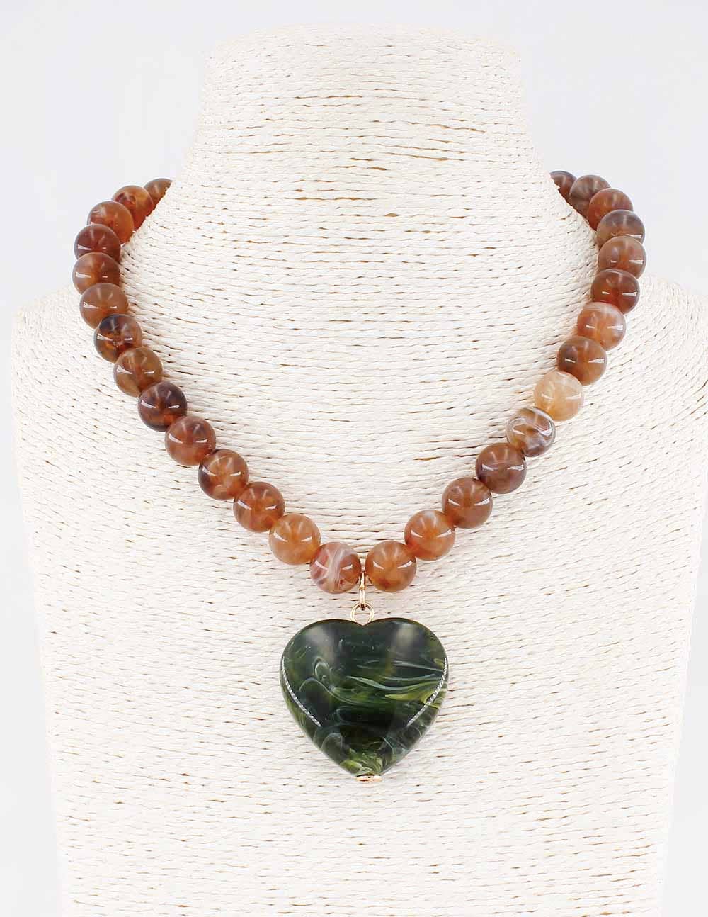 Heart of Stone Necklace - 3 Colors