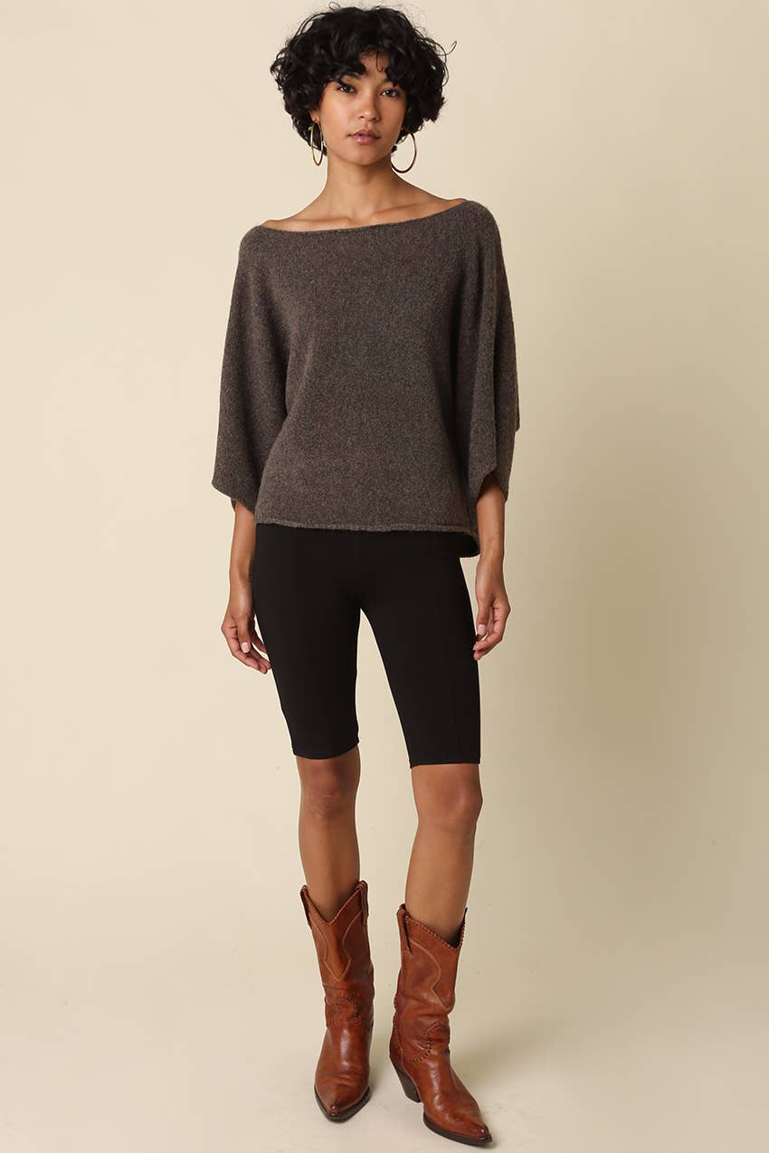 Gloria One Shoulder Knit Top