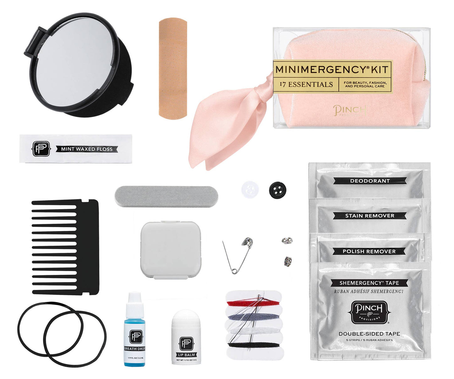Velvet Scarf Minimergency Kit: 3 Colors