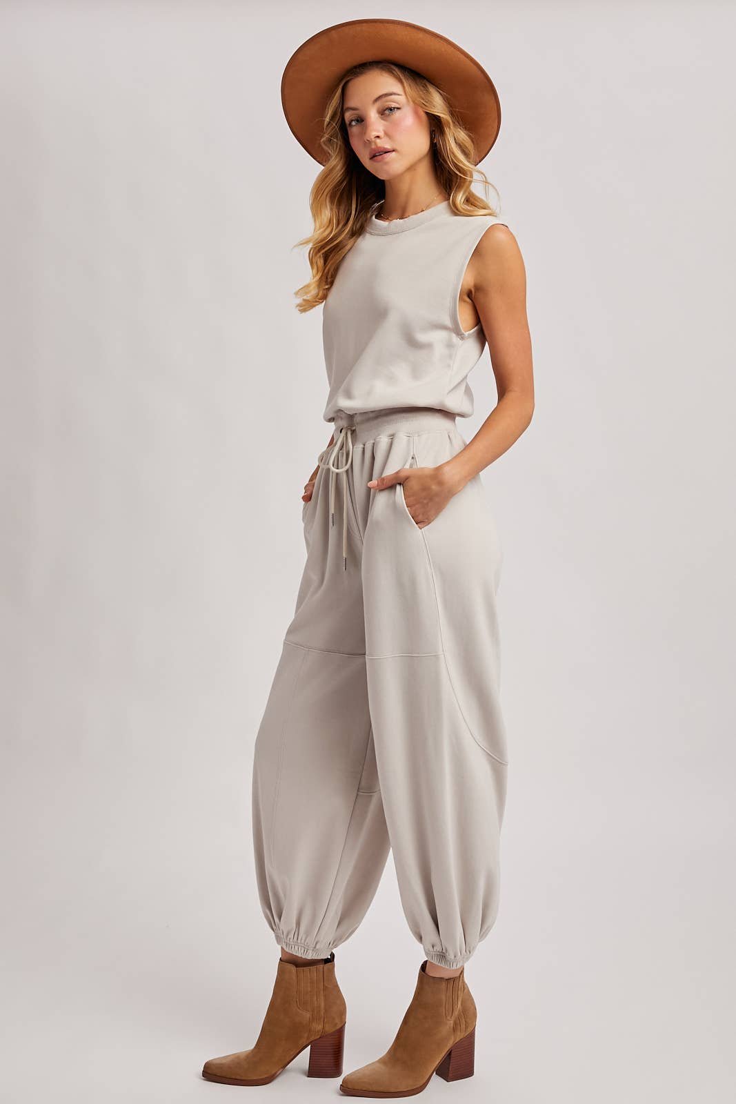 Ecru Travel Jumpsuit
