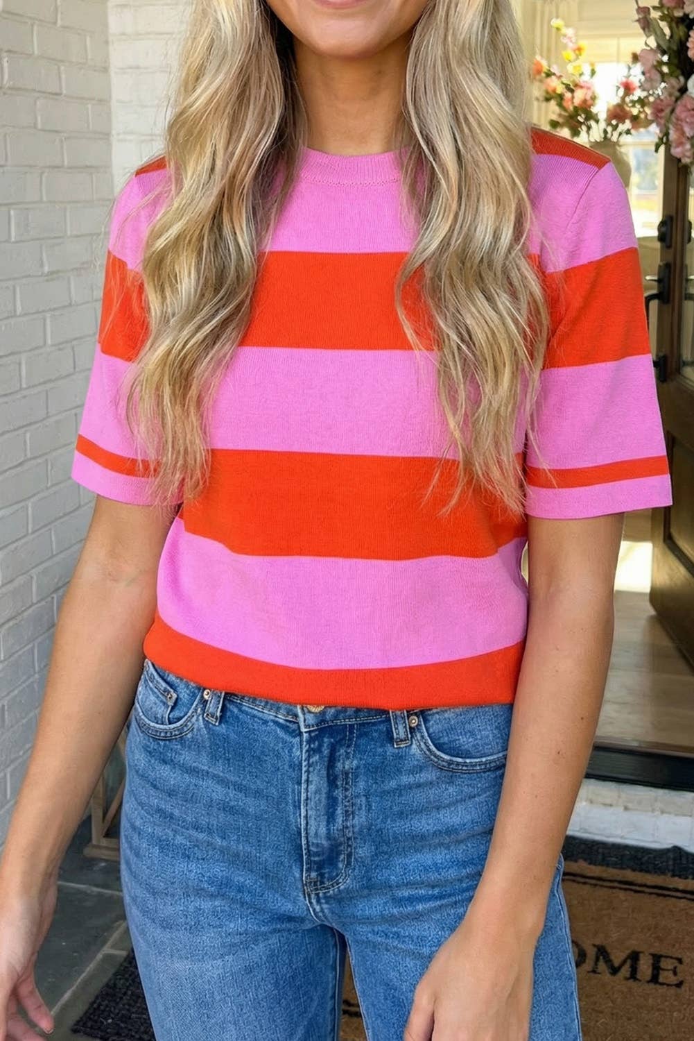 LAS Striped Tee