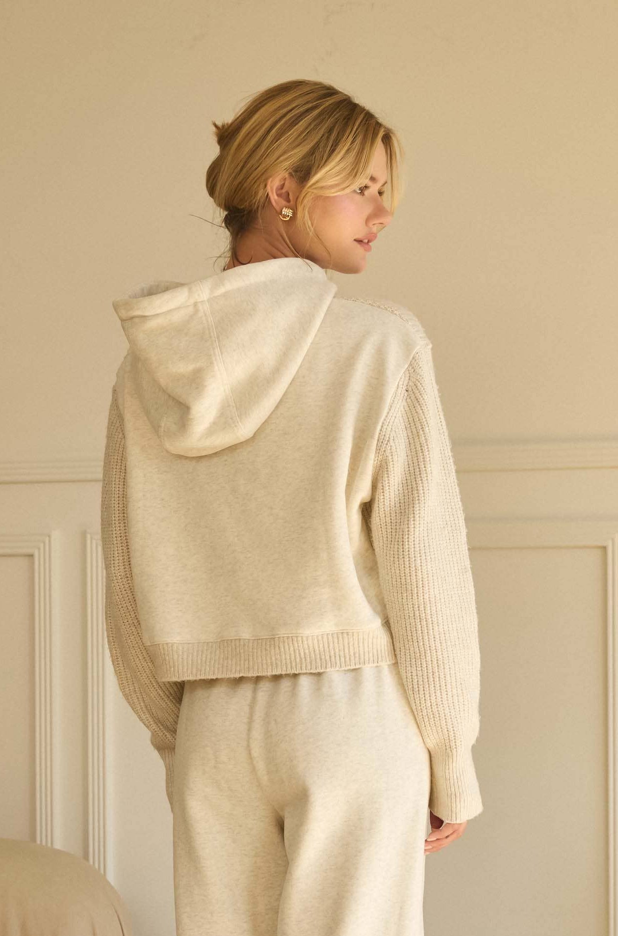 Sandy Knit Hoodie