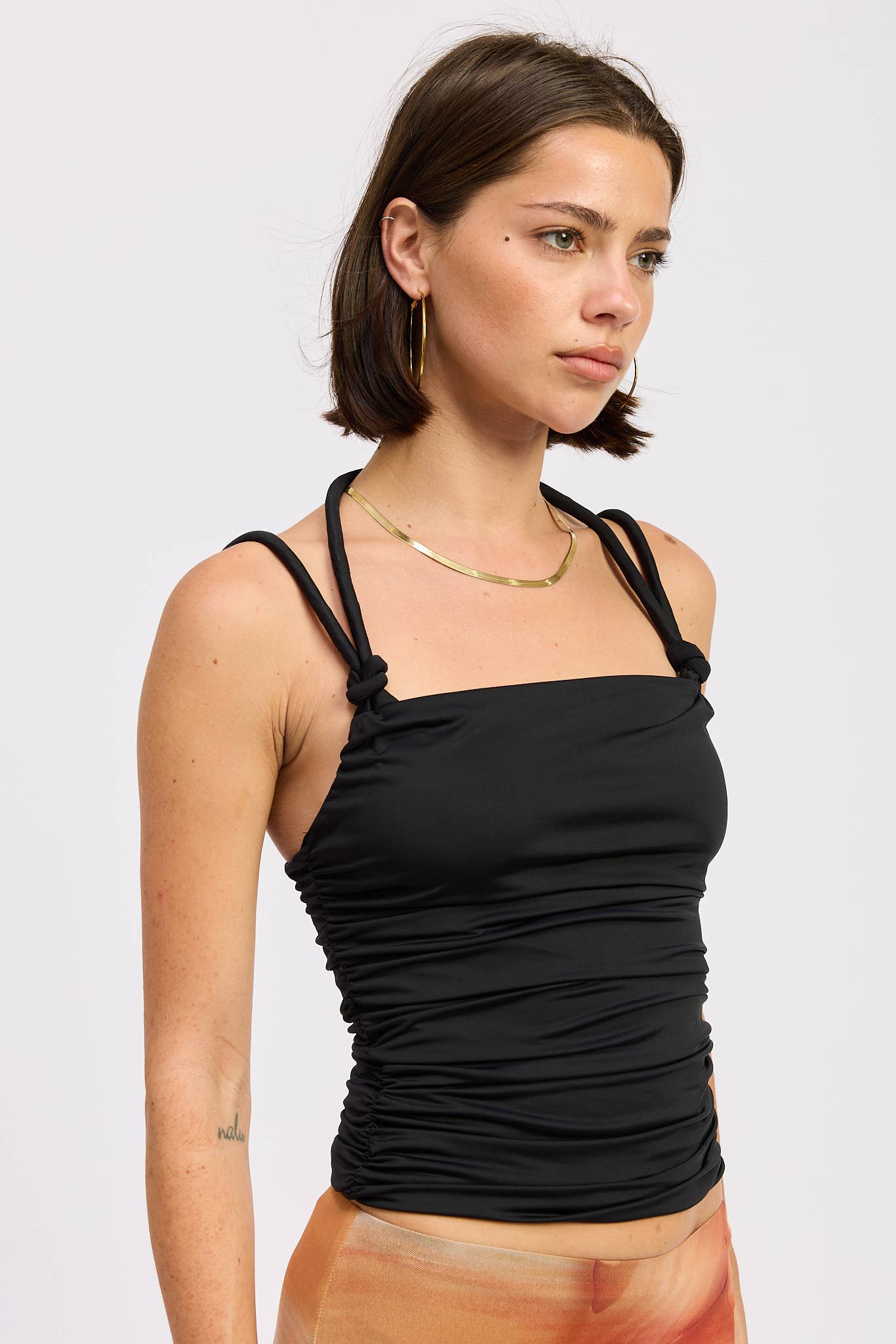 Rope Tie Halter Top