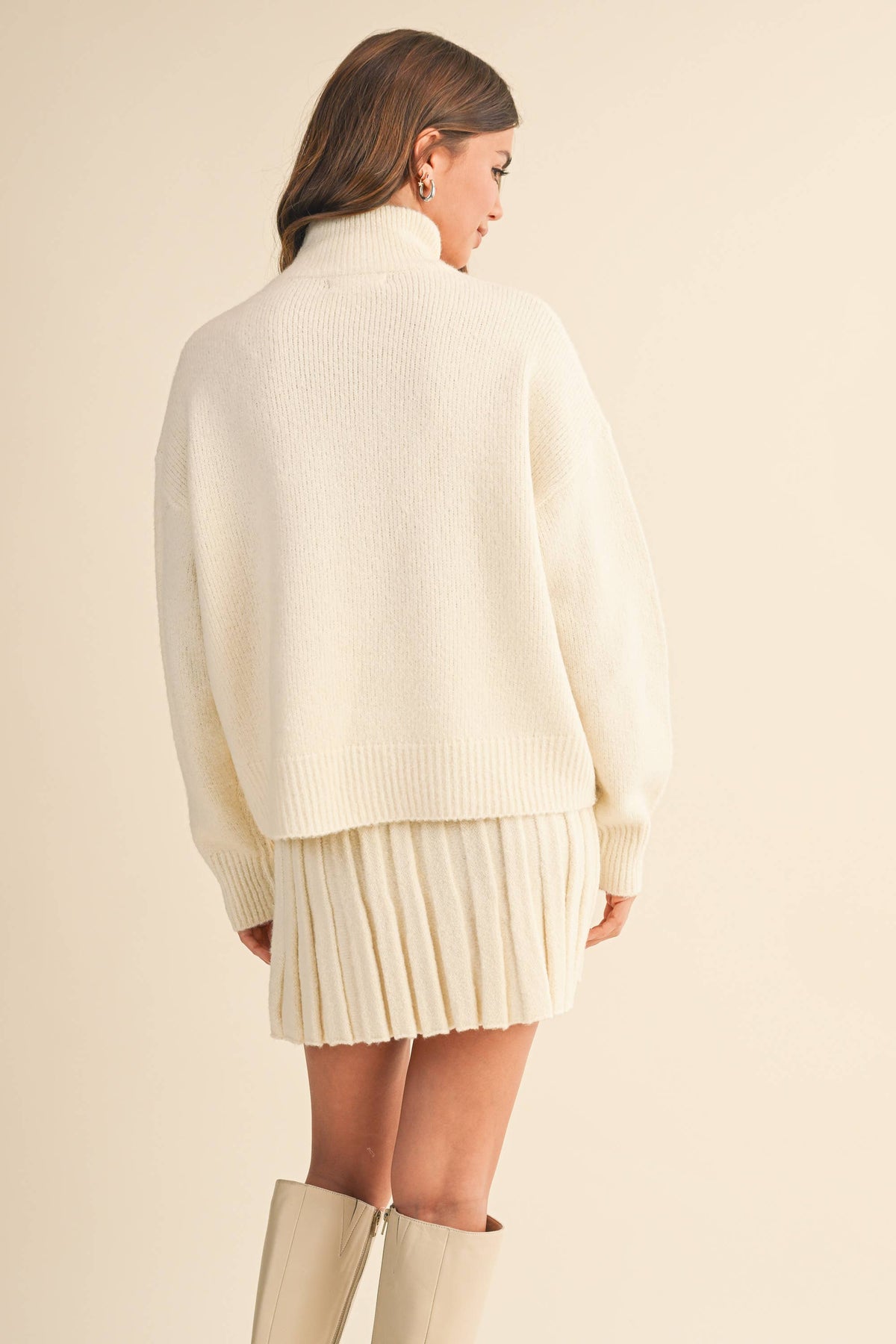 Winter White Pullover Sweater