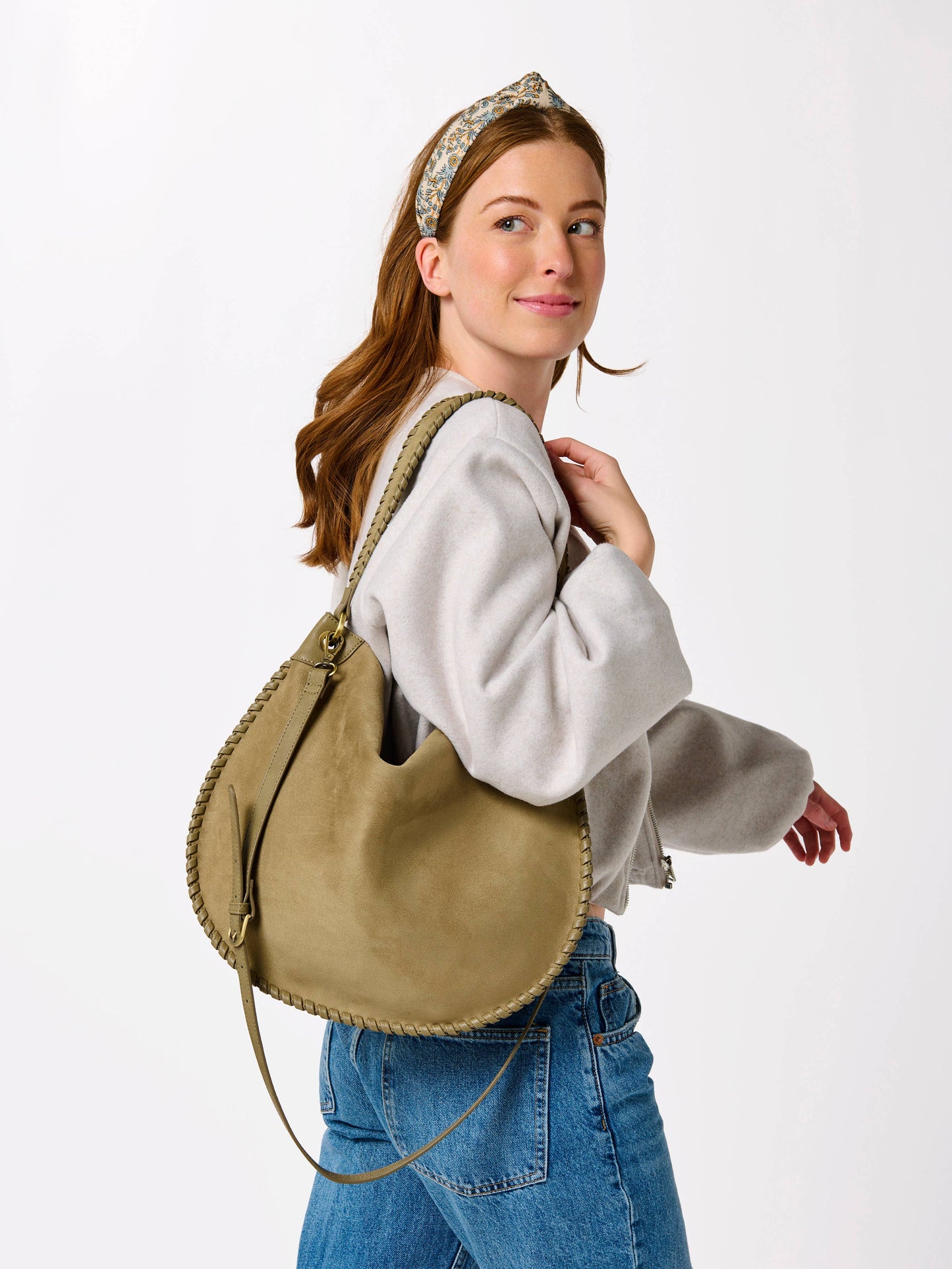 PIPER SHOULDER BAG: OLIVE