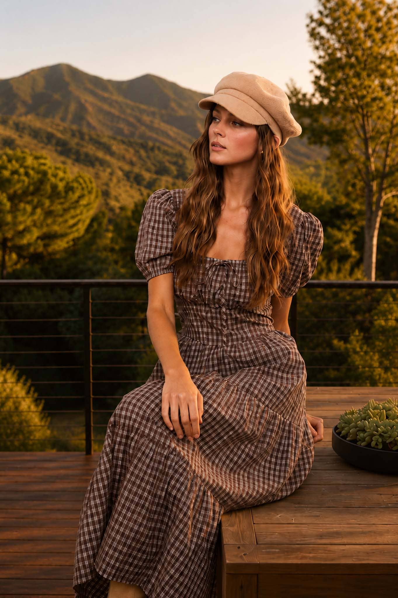 Ingall Plaid Dress