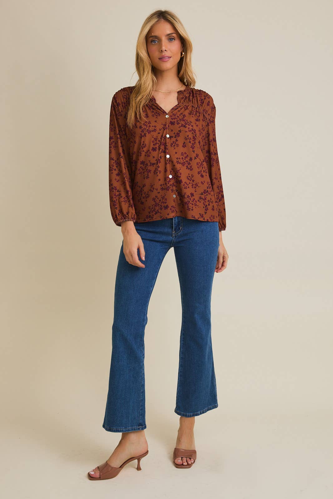 Ditsy Floral Blouse