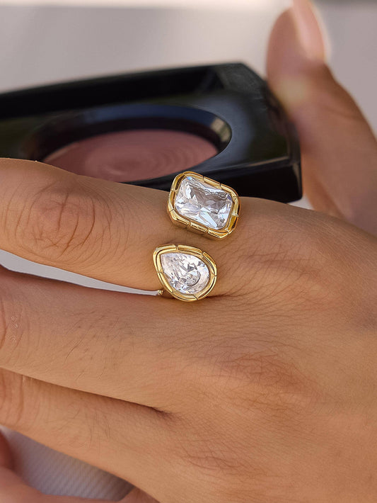 Serréa 18K Gold Adjustable Ring