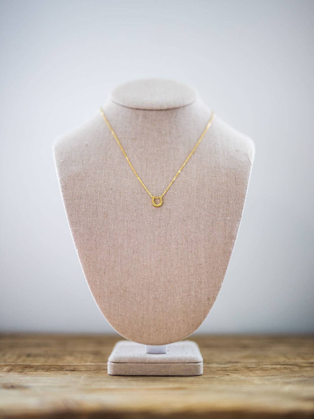 Lucky Horseshoe Necklace- Gold or Silver