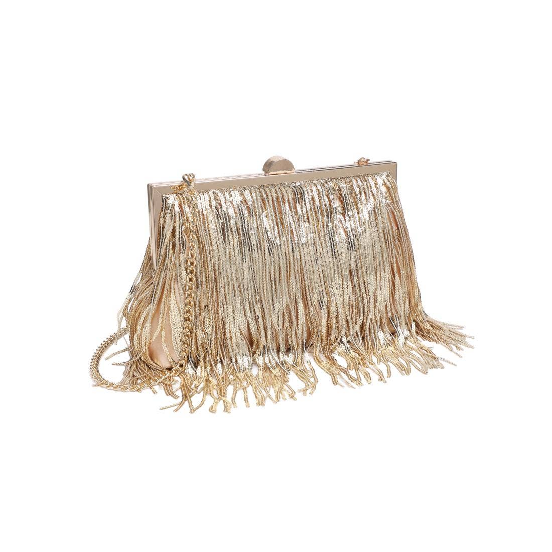 Celestia Evening Bag: Gold