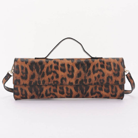 Leopard Print Clutch