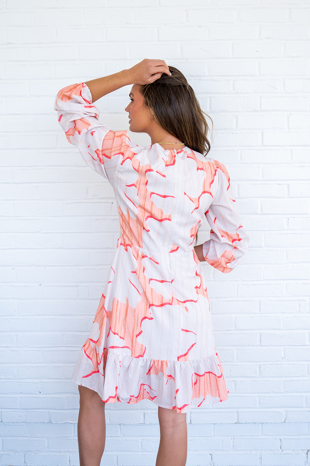 Banks Dress - Coral