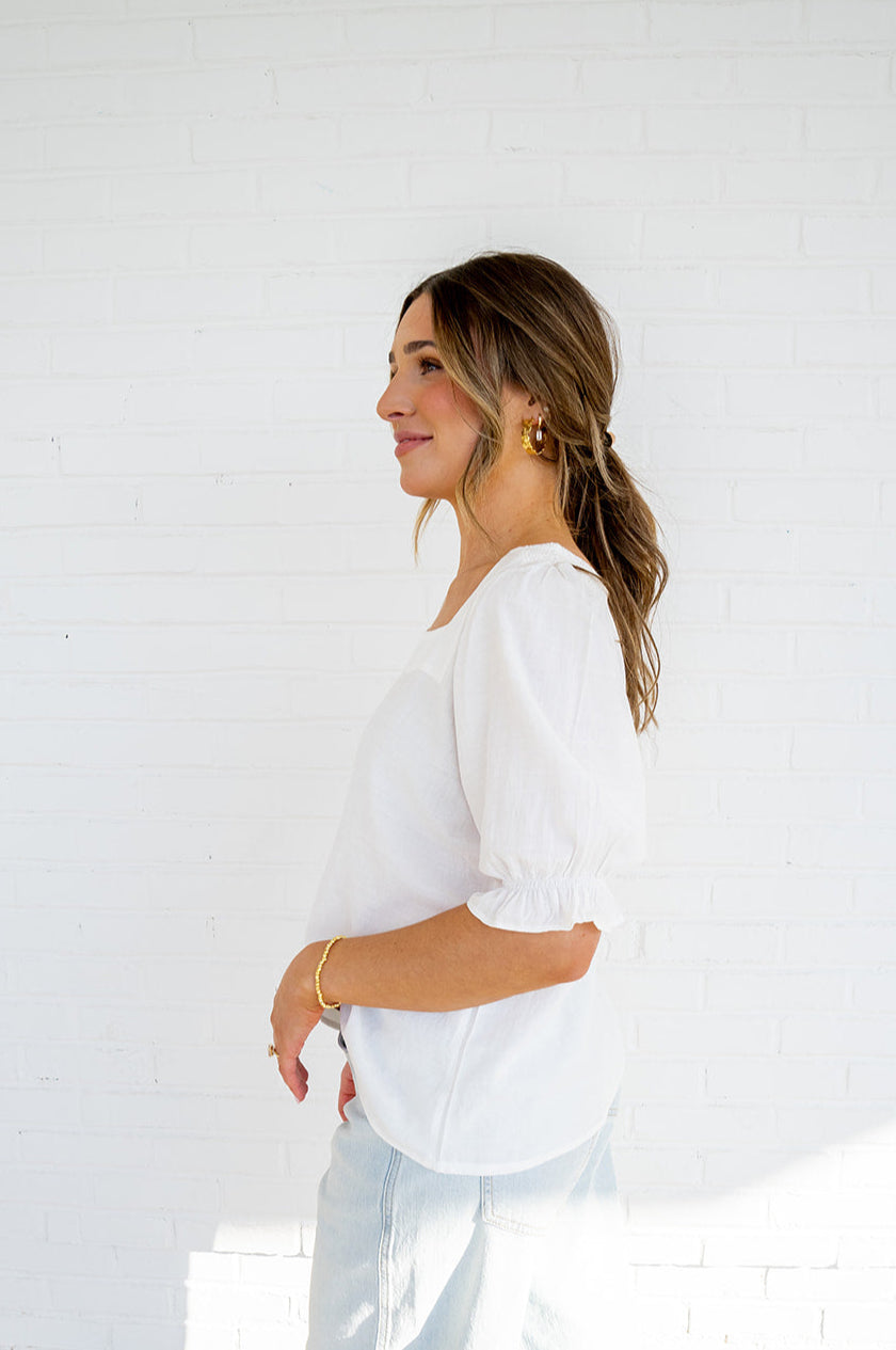 Homeport Top - White