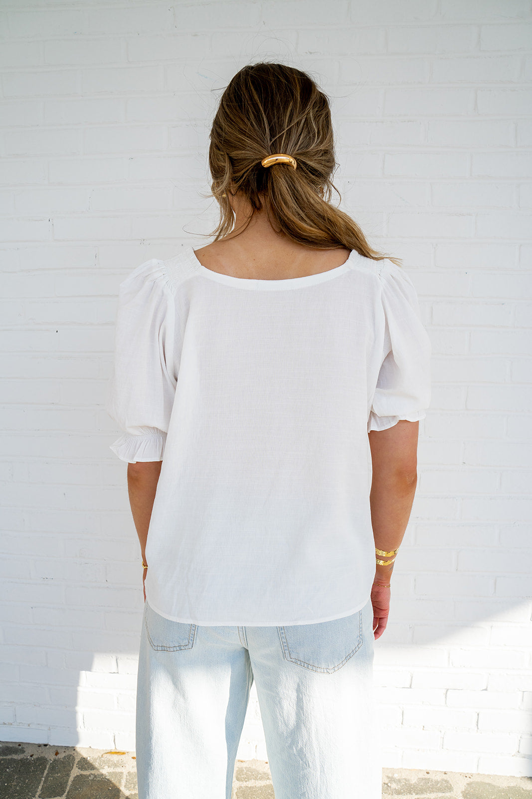 Homeport Top - White